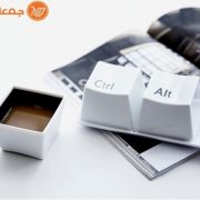 لیوان سه تایی طرح کیبورد