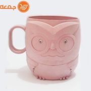 ماگ الیاف گندم طرح جغد