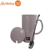 ماگ سرامیکی قاشق دار