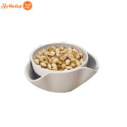 ظرف آجیل و تخمه خوری دو تکه