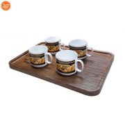 سینی پذیرایی چوبی
