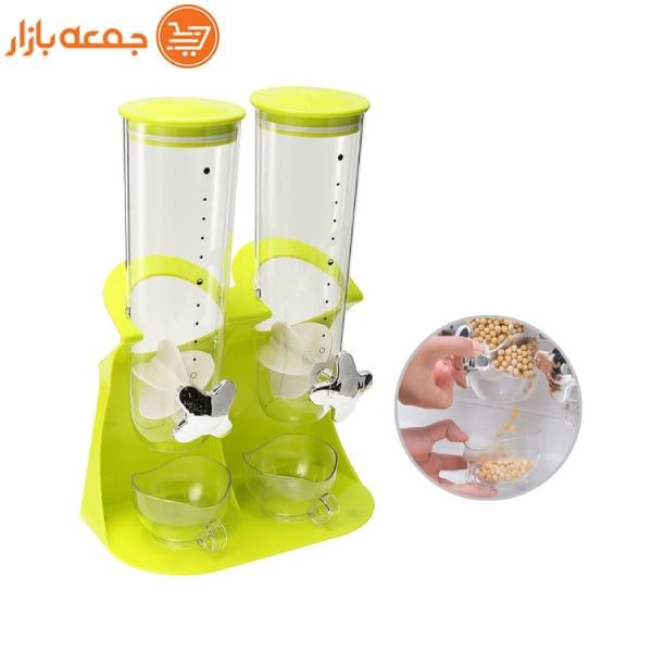 جا حبوباتی شیردار دوقلو رومیزی