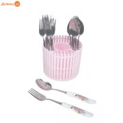 جا قاشق چنگال نرده ای گرد