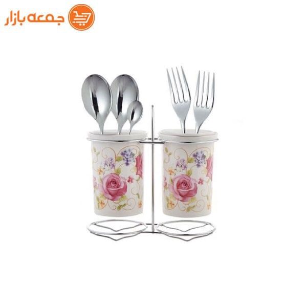 جا قاشق چنگال پلاستیکی