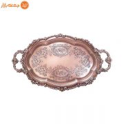 سینی پذیرایی طنابی مدل بیضی
