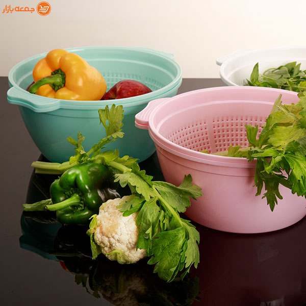 لگن و آبکش دربدار آبتین