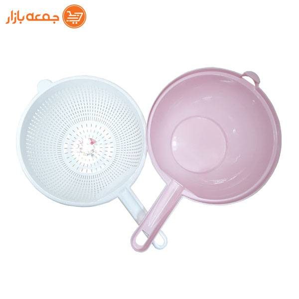 لگن و آبکش دسته دار آبتین