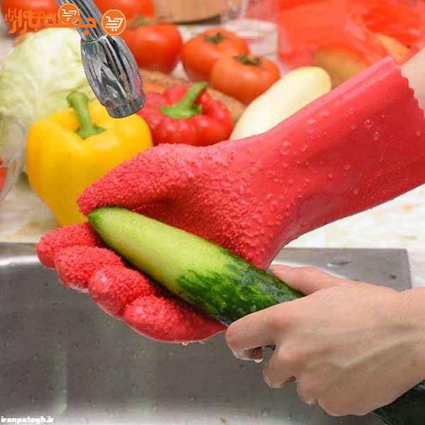 دستکش پوست گیری سبزیجات