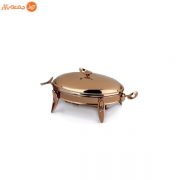 سوفله خوری فلزی بیضی 919RG تک استیل