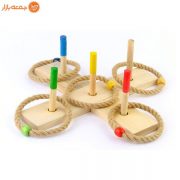 پرتاب حلقه چوبی چوبین