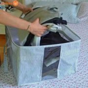 باکس لباس پارچه ای پنجره دار