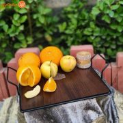 سینی مزه خوری مستطیل کف چوبی
