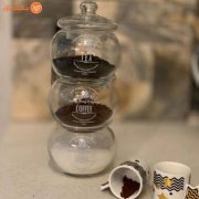 کندی باکس سه طبقه گرد انزو